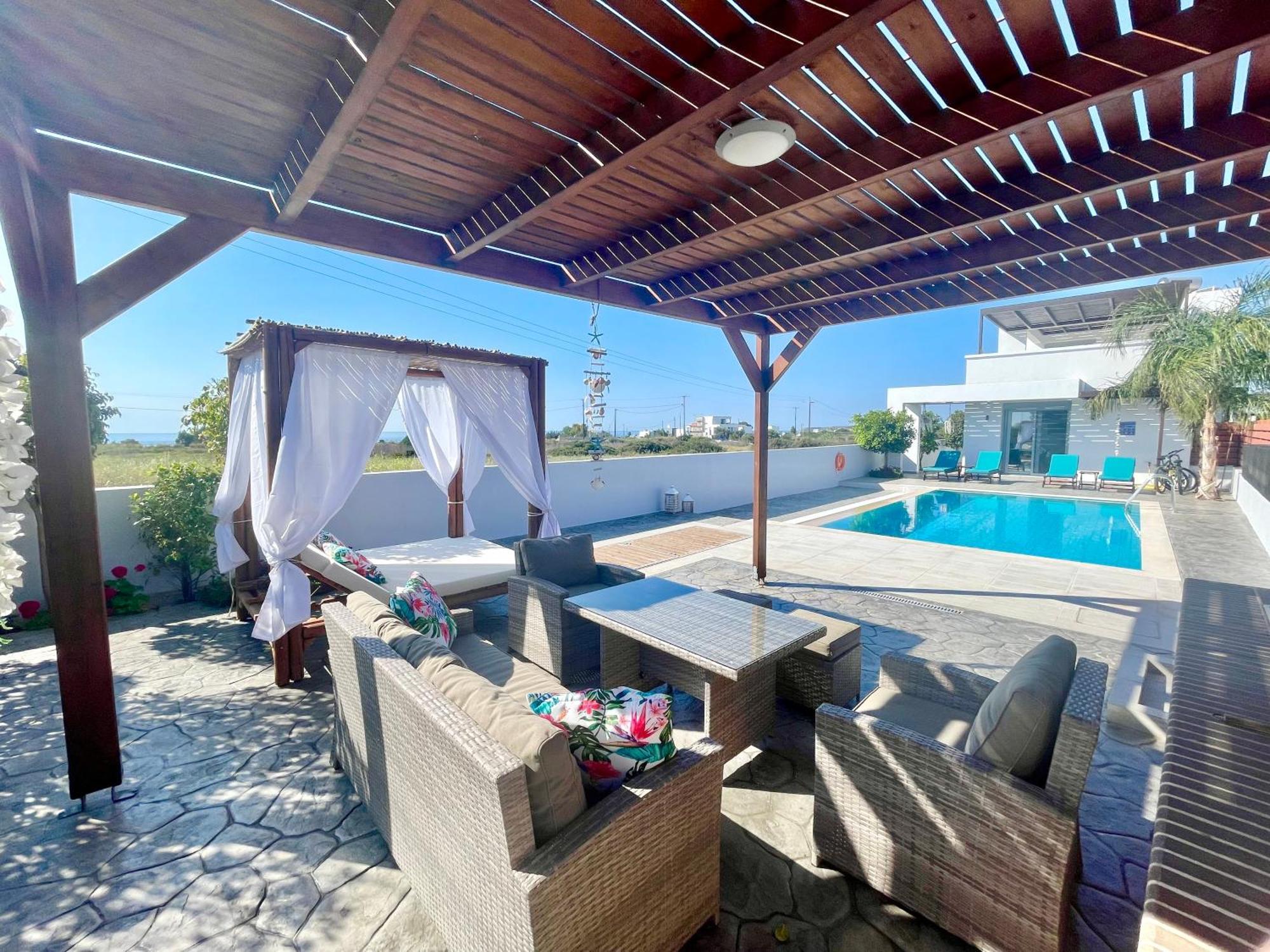 Kallipateira Villa Lachaniá Buitenkant foto